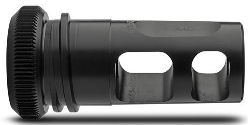 Picture of ADVANCED ARMAMENT COMPANY Blackout Muzzle Brake 30 Cal 5/8"-24 tpi, Black Steel, for AAC MK13-SD Suppressors 64133