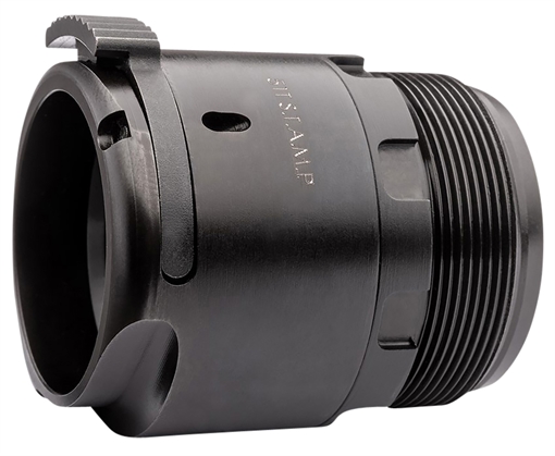 Picture of ADVANCED ARMAMENT COMPANY S.T.A.M.P. Mount 51T QD Attachment, Black, 1.375"-24 tpi Tube Threads, For 51T Muzzle Devices 65014