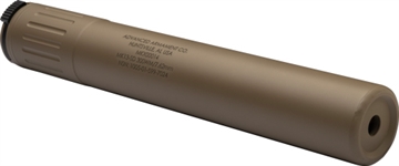 Picture of ADVANCED ARMAMENT CORP MK13-SD SILENCER 300WM TITANIUM FDE CERAKOTE 65008
