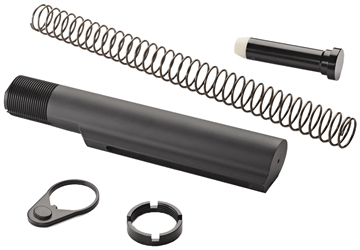 Show details for ATI Outdoors Buffer Tube Kit, Mil-Spec, Spring, Buffer, Locking Ring & Nut, Black A.5.10.2240 A5102240 Picture of ATI Outdoors Buffer Tube Kit, Mil-Spec, Spring, Buffer, Locking Ring & Nut, Black A.5.10.2240 A5102240