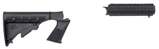 Picture of Advanced Technology Shotforce Stock Package Pistol Grip Style Black Synthetic & Ribbed Forend for H&R, New England HRN4100