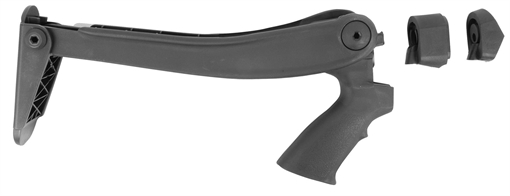 Picture of Advanced Technology Shotforce Shotgun Stock Marine Edition Top Folding Black Synthetic for Moss 12/20 GA, Rem 870 12 GA, Win 12/20 GA MTF4900
