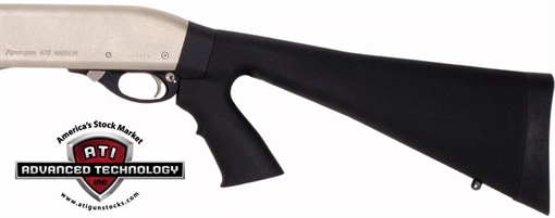 Picture of Advanced Technology Shotforce Shotgun Stock Fixed Pistol Grip Black Synthetic for Moss 12/20 GA, Rem 870 12 GA, Win 12/20 GA SPG0100