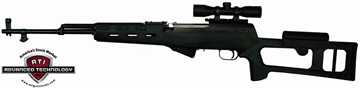 Picture of ADV. TECH. STOCK FOR SKS RIFLE FIBERFORCE STYLE BLACK SYN SKS3000