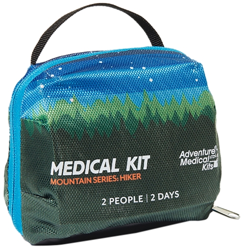 Picture of Adventure Medical Kits Mountain Hiker Medical Kit First Aid Water Resistant Orange/Blue 01001021