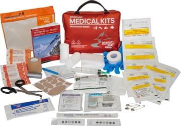 Picture of Adventure Medical Kits Sportsman 300 Medical Kit Treats Injuries/Illnesses Waterproof Red 01050300