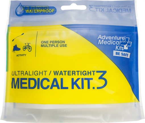 Picture of Adventure Medical Kits Ultralight / Watertight #3 Medical Kit Treats Injuries/Illnesses Waterproof White 01250297
