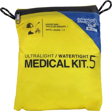 Picture of Adventure Medical Kits Ultralight / Watertight #5 Medical Kit First Aid Watertight Yellow Nylon 01250292