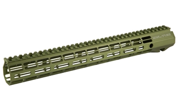 Picture of Aero Precision Atlas R-One, M-LOK, Handguard, 15", Anodized Finish, Olive Drab Green, Fits AR15 Rifles APRA501178A