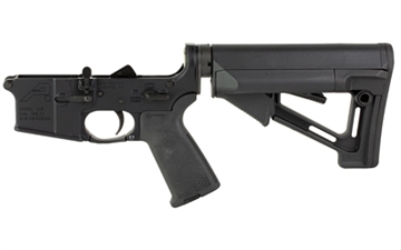 Picture of Aero Precision Standard Gen 2 Complete Lower Receiver, Semi-automatic, 223 Remington/556NATO, Magpul STR Stock, MOE Grip, Anodized, Black APAR501112