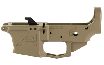 Picture of Aero Precision EPC-9, Stripped Lower Receiver, Semi-automatic, 9MM/40S&W, Anodized Finish, Flat Dark Earth, Accepts Glock Style Magazines APAR620002AC