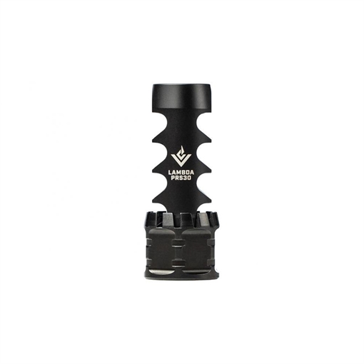 Picture of VG6 Precision LAMBDA Black Nitride 17-4 Stainless Steel with 5/8"-24 tpi & 2.95" OAL for Multi-Caliber M5 Platform (30 Cal-300 Win Mag Compatible) APVG100029AR1