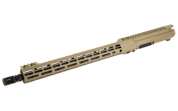 Picture of Aero Precision EPC-9, Complete Upper, 9MM, 16" Barrel, 1:10 Twist, ATLAS S-ONE 15" Handguard, Cerakote Finish, Flat Dark Earth, Does Not Include BCG or Charging Handle APAR620115M87