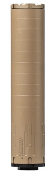 Picture of Aero Precision LAHAR-30L, Suppressor, 300WIN, Direct Thread 5/8-24", 17-4 Stainless Steel Construction, No Barrel Length Restrictions, Flat Dark Earth APRS100309C