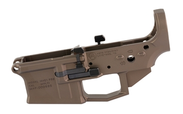 Picture of Aero Precision M4E1 PRO Stripped Lower Receiver, Semi-automatic, 223 Remington/556NATO, Anodized Finish, Kodiak Brown APAR600032AC