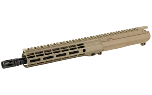 Picture of Aero Precision M4E1-T, AR15 Complete Upper, 223 Remington/556NATO, 10.5" Barrel, 1:7 Twist, Carbine Gas System, ATLAS R-ONE 9" M-LOK Handguard, Cerakote Finish, Flat Dark Earth, Does Not Include BCG or Charging Handle APAR700712M2