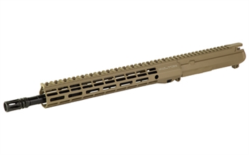 Picture of Aero Precision M4E1-T, AR15 Complete Upper, 223 Remington/556NATO, 14.5" Barrel, 1:7 Twist, Mid Length Gas System, ATLAS R-ONE 12.7" M-LOK Handguard, Cerakote Finish, Flat Dark Earth, Does Not Include BCG or Charging Handle APAR700714M5