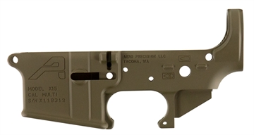 Picture of Aero Precision Gen 2 Receiver Multi-Caliber Flat Dark Earth Cerakote Finish 7075-T6 Aluminum Material with Mil-Spec Dimensions for AR-15 APAR501302C