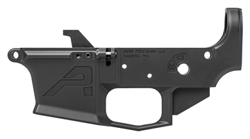 Picture of Aero Precision EPC-9, Stripped Lower Receiver, Semi-automatic, 9MM/40S&W, Anodized Finish, Black, Accepts Glock Style Magazines APAR620001AC