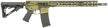 Picture of Aero Precision M4E1 5.56x45mm NATO 30+1 16" Mid-Length Barrel, Sports South Exclusive OD Green, 15" R-ONE M-LOK Handguard, Magpul Grip/SL Carbine Stock, Ambi Charging Handle/Safety APCR650048