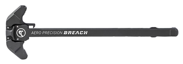 Picture of Aero Precision BREACH, AR-10 Charging Handle, Ambidextrous, Small Lever, Gas Deflection Shelf, Anodized Finish, Black APRA700300C