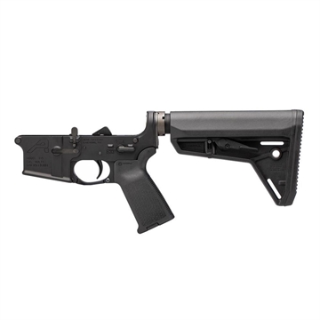 Picture of Aero Precision AR-15 Complete Lower Receiver with MOE Grip and SL Carbine Stock Black APAR501194