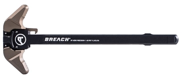 Picture of Aero Precision BREACH, AR-15 Charging Handle, Ambidextrous, Large Lever, Gas Deflection Shelf, Anodized Finish, Kodiak Brown APRA700141C