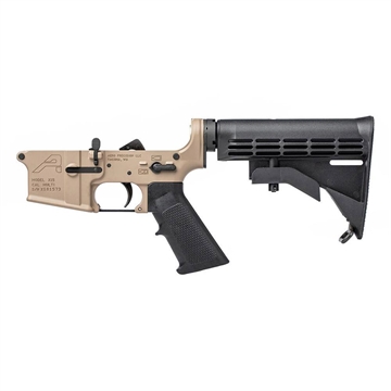 Picture of Aero Precision AR15 Standard Complete Lower Receiver - FDE Cerakote APAR501351