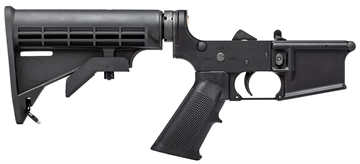 Picture of Aero Precision M4A1 CLONE COMPLETE LOWER RECEIVER FOR AR-15 BLACK APAR501145