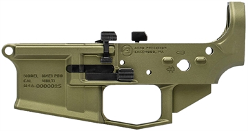 Picture of Aero Precision M4E1 PRO Stripped Lower Receiver, Semi-automatic, 223 Remington/556NATO, Anodized Finish, Olive Drab Green APAR600031AC