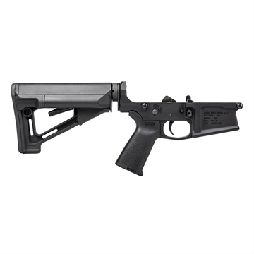 Picture of Aero Precision M5 (.308) Enhanced Complete Lower Receiver w/ Magpul MOE & STR - Black APAR308017