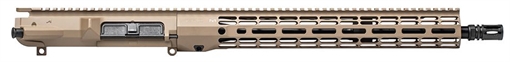 Picture of Aero Precision M5 Complete Upper, 308 Winchester, 16" Barrel, 1:10 Twist, Rifle Length Gas System, ATLAS S-ONE Handguard, Cerakote Finish, Flat Dark Earth, Does Not Include BCG or Carry Handle APAR538715M22