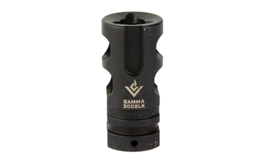 Picture of VG6 Precision GAMMA Black Nitride 17-4 Heat Treated Stainless Steel w/ 5/8"x24 RH tpi & 1.75" OAL for 300 Blackout/308 Win AR-15 APVG200003A