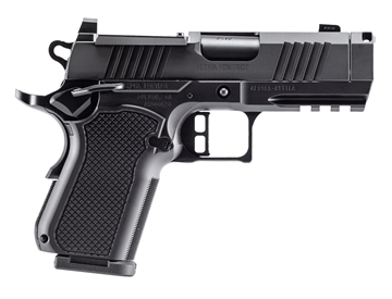 Picture of Alpha Foxtrot AF1911-Attila MOS Handgun 9mm Luger 10rd Magazine(1) 3.5" Comp Barrel DLC Black AA46X1QII-XDBK10-NVC