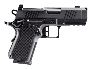 Picture of Alpha Foxtrot AF1911-Attila MOS Handgun 9mm Luger 15rd Magazine(1) 3.5" Comp Barrel DLC Black AA46X1QII-XDBK15-NVC
