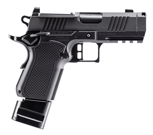 Picture of Alpha Foxtrot AF1911 Atilla Handgun 9mm Luger 20rd Magazine 3.5" Barrel Black AA46X1QII-XDBK20-NVC