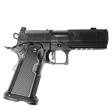 Picture of Alpha Foxtrot AF1911-Romulus MOS Adapter Handgun 9mm Luger 20rd Magazines(5) 3.5" Comp Threaded Barrel DLC Black AA47X1QIG-XDBK20 PROM AA47X1QIG-XDBK20-PROM