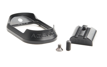 Show details for Agency Arms Duty Magwell, Fits Glock 17 Gen 5, No Back Strap, Matte Finish, Black MW-G17G5-DTY-NBS-B Picture of Agency Arms Duty Magwell, Fits Glock 17 Gen 5, No Back Strap, Matte Finish, Black MW-G17G5-DTY-NBS-B
