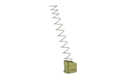Picture of Agency Arms +5 Magazine Extension, Fits Sig Sauer P320 Magazines, Aluminum Construction, Anodized Finish, Olive Drag Green, Sage Dynamics Engraving BP-320-SAGE
