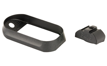 Show details for Agency Arms Magwell, No Back Strap, Fits Glock 19 Gen4, Black Finish MW-G19G4-NBS-B Picture of Agency Arms Magwell, No Back Strap, Fits Glock 19 Gen4, Black Finish MW-G19G4-NBS-B