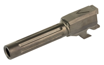 Picture of Agency Arms Mid Line Barrel, 9MM, DLC Finish, Black, Fits Sig Sauer P320C ML320CNTDLC