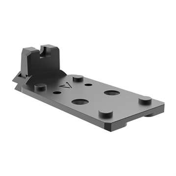 Picture of Springfield Armory DELTAPOINT PRO AGENCY OPTIC SYSTEM(AOS)MOUNTING PLATE 1911DS PH5077N-DPP-PLT-RET PH5077N-DPP-PLATE-RET
