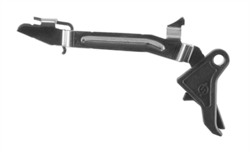 Picture of Agency Arms Syndicate, Drop In Trigger, Fits Glock 9MM/.40/357 Sig/17/19/22/23/26/27/31/32/33/34/35 Gen 1-4), Does Not Fit 42/43/19X or 5th Gen, Matte Finish, Black SYN-DIT-9