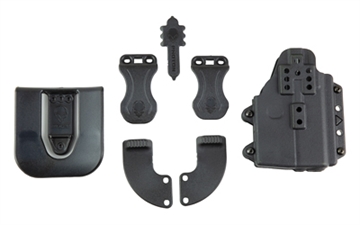 Picture of Alien Gear Holsters Photon Holster, Fits GLOCK 43/43X with TLR-6/Nightstick 11G/11W, Polymer Construction, Black, Ambidextrous PHO-0759-L1-D