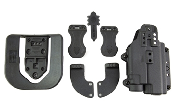 Picture of Alien Gear Holsters Photon Holster, Fits GLOCK 43X MOS/48/48 MOS with TLR-7 Sub, Polymer Construction, Black, Ambidextrous PHO-1138-L1-D