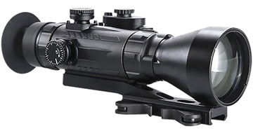 Picture of AGM Global Vision Wolverine Pro-4 3APW Night Vision Rifle Scope Matte Black 4x70mm Gen 3 Auto-Gated White Phosphor Illuminated Red Chevron w/Ballistic Drop Reticle 15WP4423474111