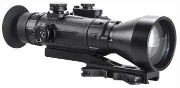 Picture of AGM Global Vision Wolverine Pro-4 3AL1 Night Vision Rifle Scope Matte Black 4x70mm Gen 3 Auto-Gated Level 1 Illuminated Red Chevron w/Ballistic Drop Reticle 15WP4423483111