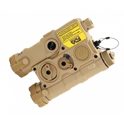 Picture of AGM Global Vision WLAD-CLA1-T1 WLAD-1T Tan Ultraviolet Laser & IR Pointer/Illuminator Coaxial Dual Laser White LED 300 Lumen WLAD-CLA1-T1 WLADCLA1T1