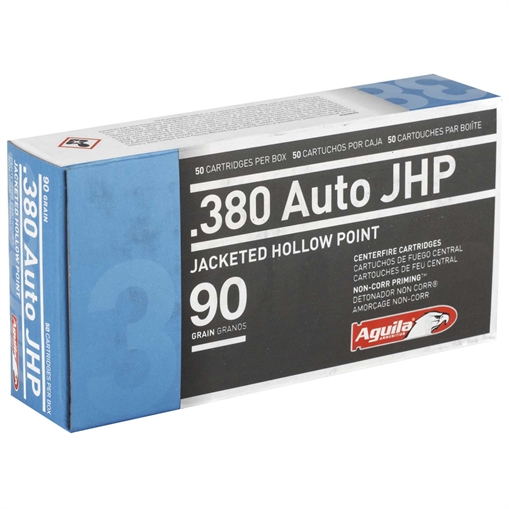 Picture of AGUILA AMO 380 AUTO 90GR HP 50RD (10 BOXES PER CASE) 1E802112