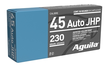 Picture of Aguila Ammunition .45 Auto Handgun Ammo - 230 Grain JHP 50rd Box 1E454313